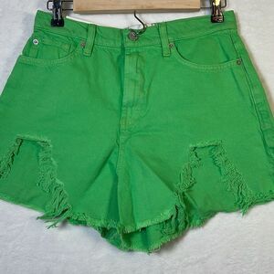BDG‎ Chewed A-Line Denim Short-NWT- Women 28